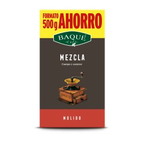 Café molido mezcla, 500 g.